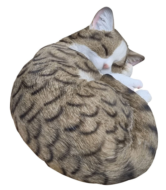 Specialty store Plus DECORATIVE CAT figurine Minka sleeping animal figurine cat figurine for indoor and outdoor use
