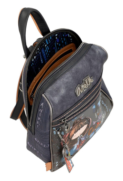 Anekke Contemporary Women's Hiking Backpack, 25 x 29 x 9 cm, Colorful, Modern Japanese Design