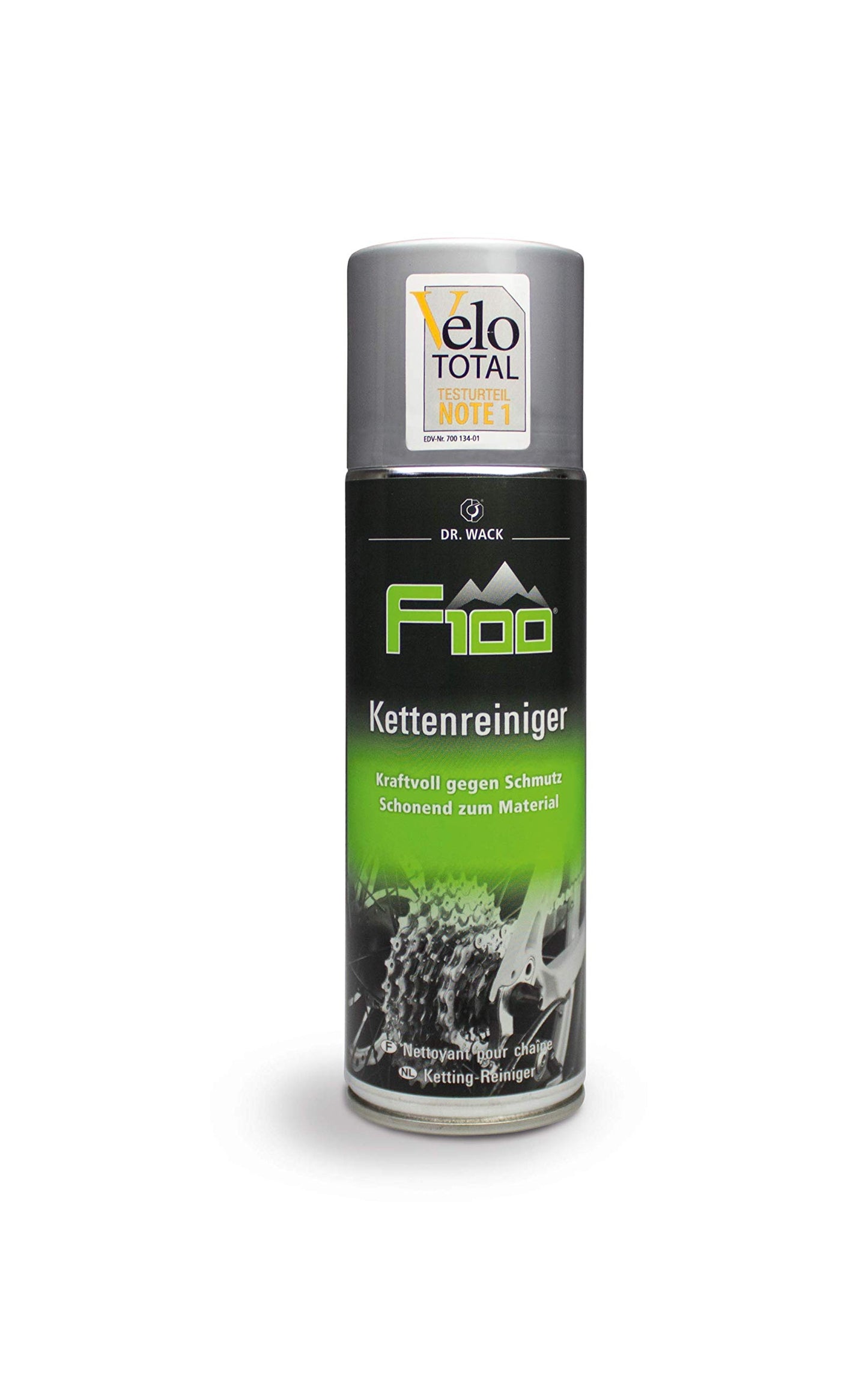 F100 Chain Cleaner, 300 ml & F100 Chain Oil – 50 ml Dropper Bottle I Premium bike chain oil for less friction & wear I Chain oil for all bikes I High-quality bike care – Made in Germany