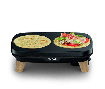 TEFAL PY900D12 Gourmet Crepe Maker Two removable non-stick plates Adjustable temperature Multipurpose crepes, galettes, pancakes