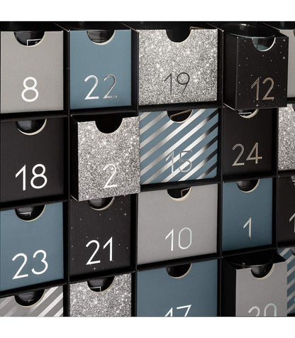 Atmosphera - Original Advent calendar with 25 scented candles in jars with quotes, perfumed.