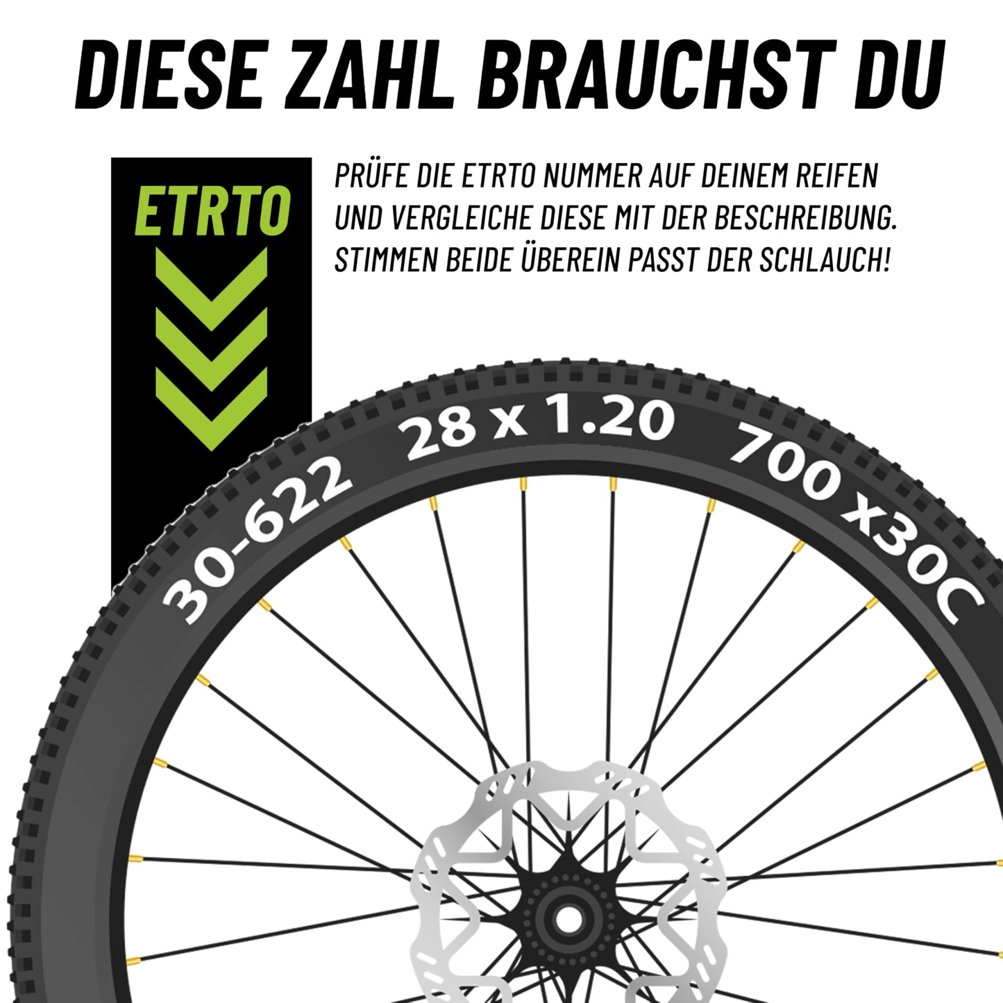2-pack Schwalbe bicycle tube AV19 40mm for 27.5 28 29 inches (40/62-584/635) including 3 MS bike tire levers