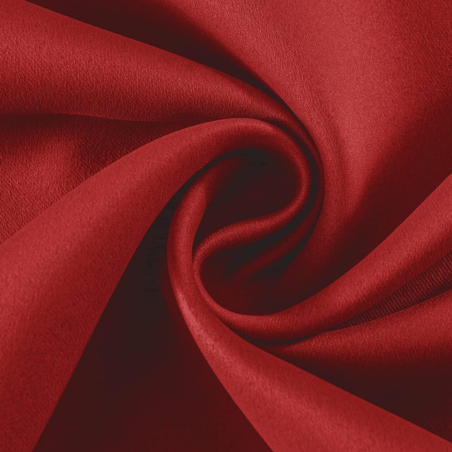 Joydeco Blackout Curtains with Eyelets 2 Set, Blackout Curtain Thermal Curtain Heat Protection, Eyelet Curtain for Bedroom Living room（Red，2xH200xB140）