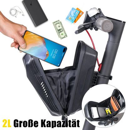 CHICLEW E Scooter Bag for Scooter, E Scooter Bag Quick Release with 2L Large Capacity, Handlebar Bag Escooter for Xiaomi MI Mijia M365 Sedway Ninebot E ES1/ES2/ES3/ES4