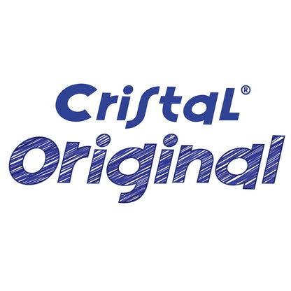 BIC Ballpoint Pen Set Cristal Original, in Blue, Line width 0.4 mm, 100 pack, Perfect for the office, home office, or school.