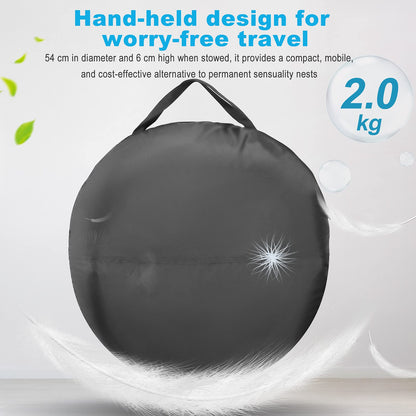 Do-Electr Sensory Tent, Pop Up Cave for Kids, Play Tent Children Blackout Tent Indoor Sensory Stimulation with Travel Carry Bag.