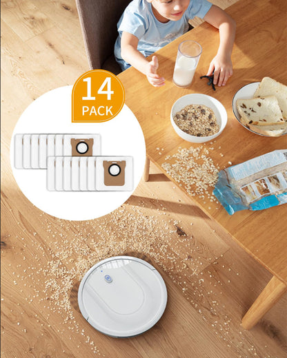 14 pieces of dust bag accessories for Dreame L10s Ultra / L10 Ultra / L20 Ultra / Xiaomi X10+ / X20+, 2.5L large capacity.