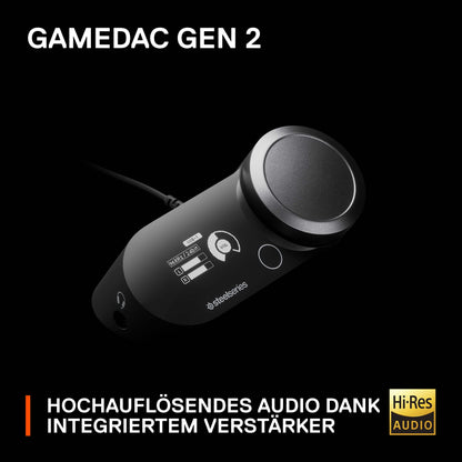 SteelSeries Arctis Pro - Multi-System Gaming Headset - PC, PS5, PS4, Switch 2 - Hi-Res Audio - 360° Surround Sound - GameDAC Gen 2 - ClearCast Gen 2 Microphone