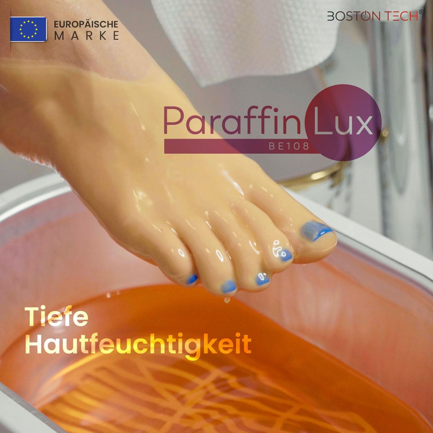 Paraffin wax warmer for hands and feet. Thermotherapy, muscle pain, arthritis, aesthetic use, and hydration of the skin. Fast heating in 40 min. Capacity of 5 L. BE108 (Green)