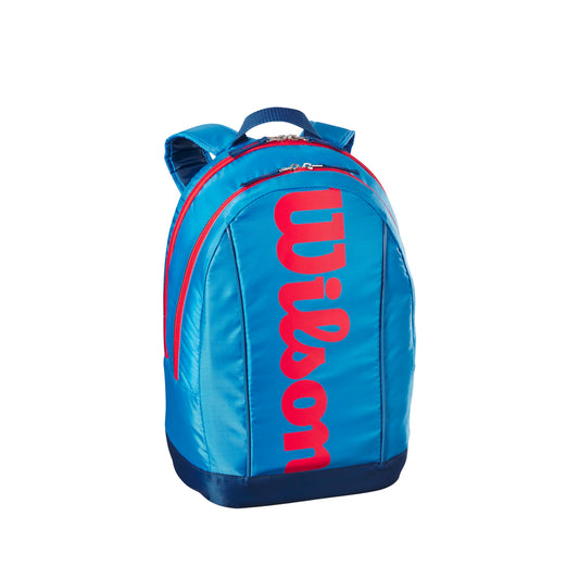 Wilson junior tennis backpack, fits up to 2 rackets, perfect for kids and teens.