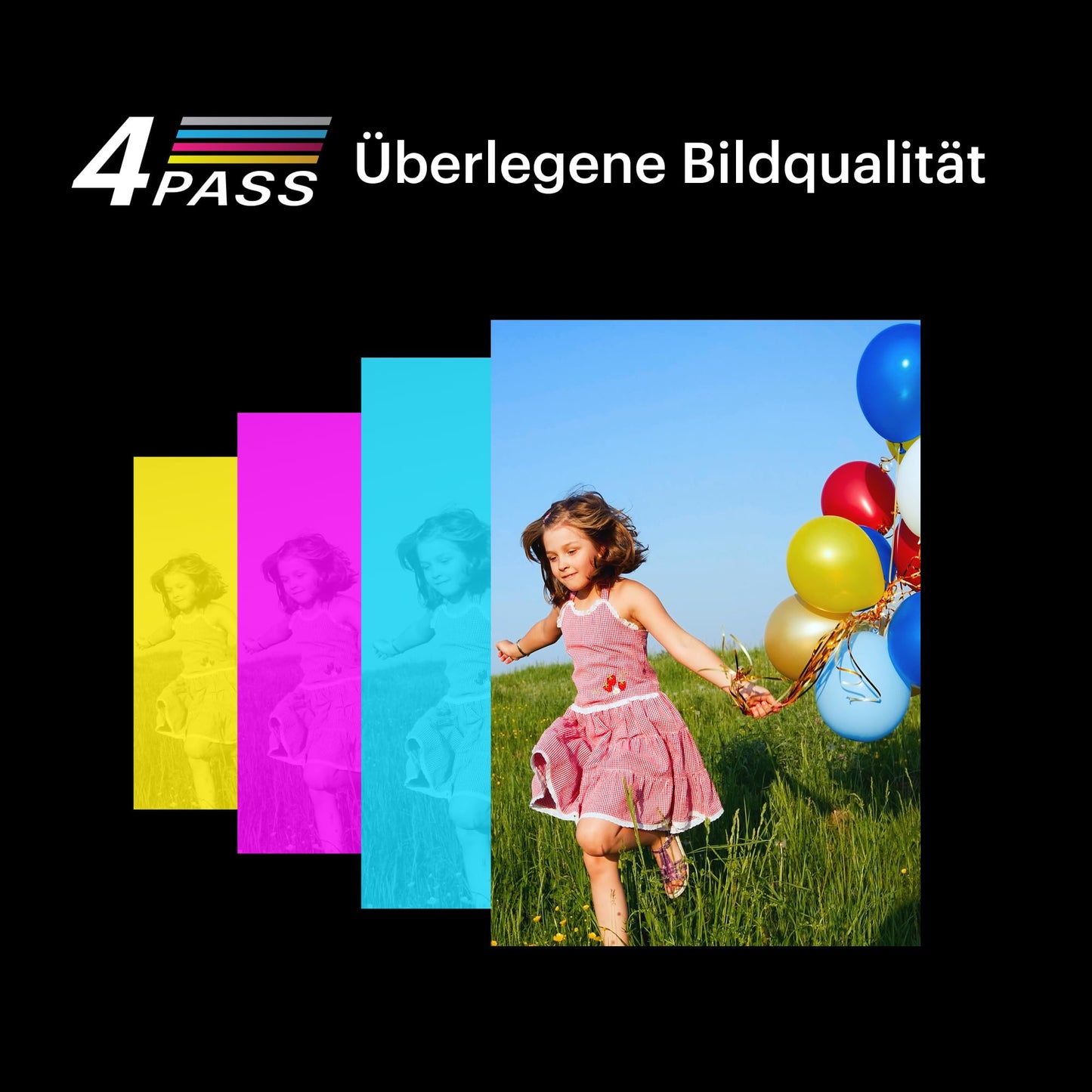 KODAK Dock Plus 4PASS Mobile Photo Printer (4x6") + Pack of 90 Sheets