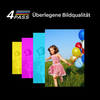 KODAK Dock Plus 4PASS Mobile Photo Printer (4x6") + Pack of 90 Sheets