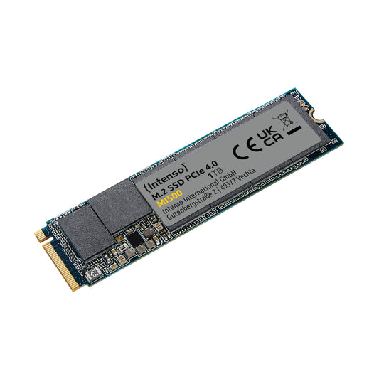 Intenso MI500 1TB NVMe SSD, M.2 Internal SSD, PCIe 4.0 Gen4x4, 5300 MB/s Read, 4500 MB/s Write, Solid State Drive, 1TB