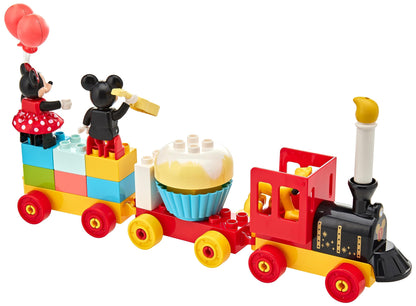 LEGO DUPLO | Disney Mickey and Minnie's Birthday Train - Toy for kids aged 2 and up - Educational toy for toddlers with number blocks & 3 figures - Gift idea for boys & girls - 10941