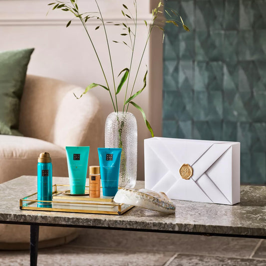 RITUALS Soothing Treat Gift Set from The Ritual of Karma series, includes: shower foam, body cream, body scrub, body oil, 1112243