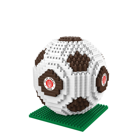FOCO Officially Licensed FC St Pauli BRXLZ 3D Football Building Set for ages 12+