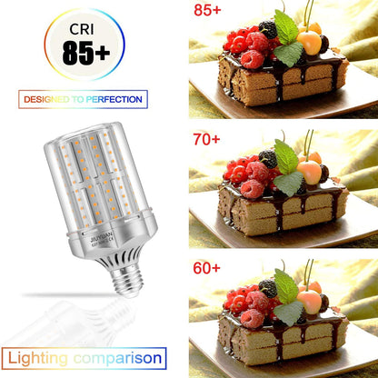 JIUYUAN LED lamps E27 30W Warm White E27 LED Bulb 3000K 3500LM Replacement 250W Incandescent Bulb LED E27 Corn Bulbs Non-Dimmable E27 LED Warm White 2 Pack