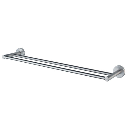 Haceka Kosmos Tec 1119687, double towel holder, 80 cm