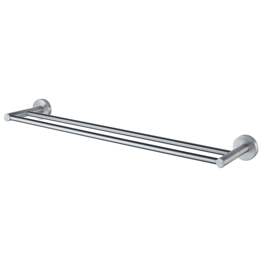 Haceka Kosmos Tec 1119687, double towel holder, 80 cm