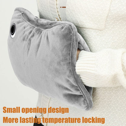 Heated gloves with soft plush lining and 3 heat settings, Electric for women, Camping Includes 10000mAh power bank.