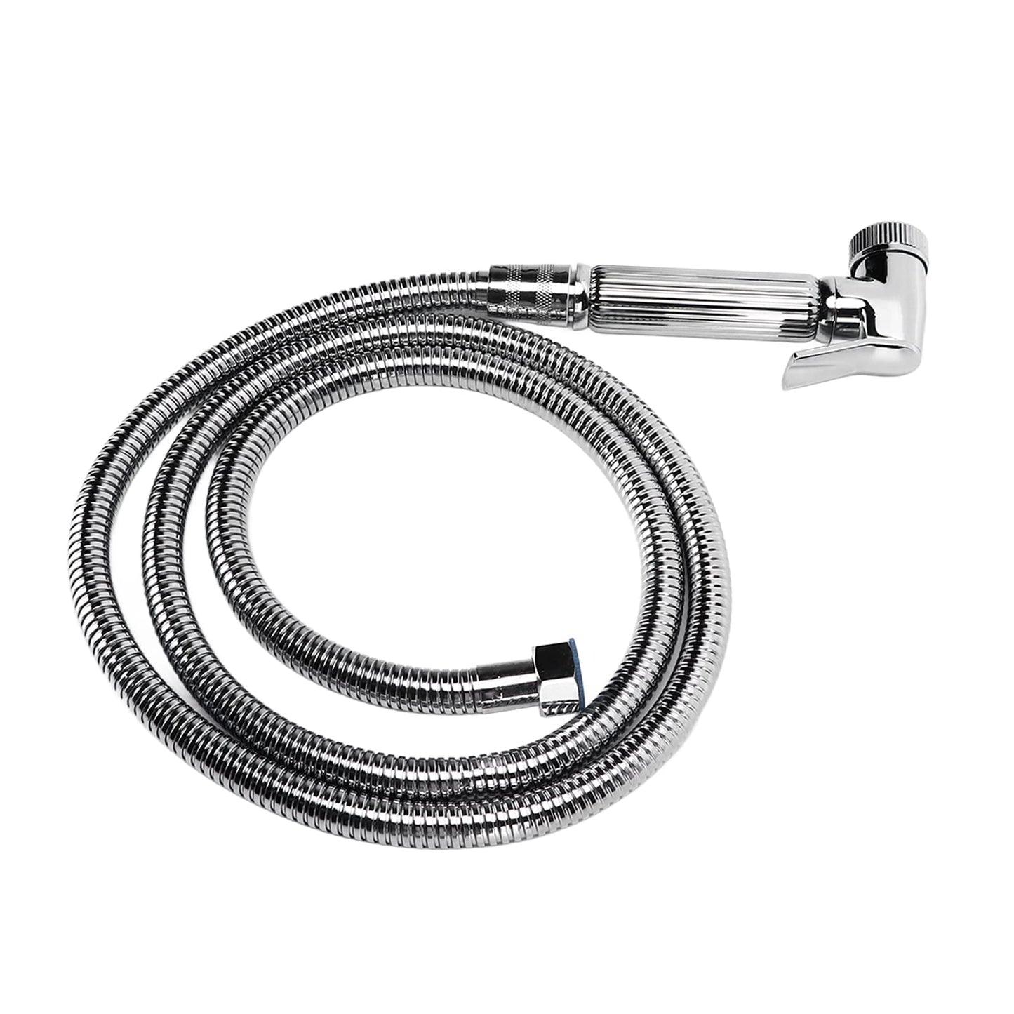 RV Shower Head Kit, water-saving high-pressure shower head with waterproof copper camping shower, 1.5m hose, and bracket for caravan yacht camper.