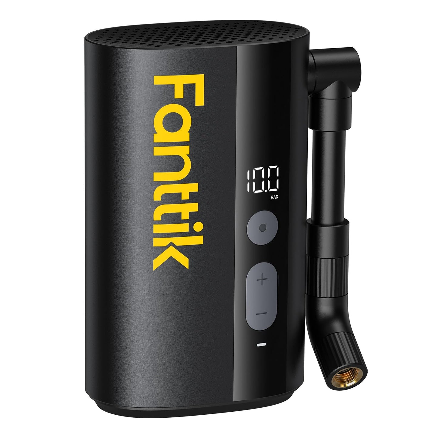 Fanttik X9 Ace Mini Bike Pump, Battery Compressor, 32s Quick-Inflatable Electric Bike Pump, 10.3BAR/150PSI Air Pump with Presta and Schrader Valve, for Road Bike, Mountain Bike, E-Bike, City Bike