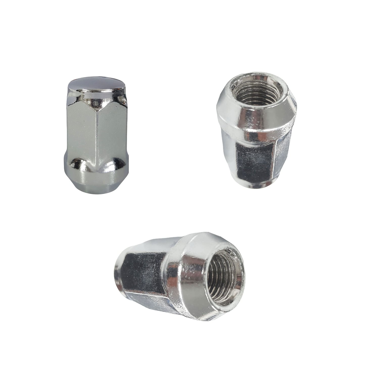 20 wheel nuts cone seat closed M12x1.25 HEX19 compatible with Suzuki, Lada