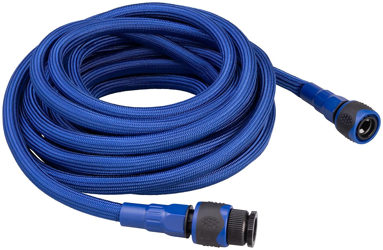 Semtec Urban Survival Technology Freshwater Hose: Extra-light water hose, up to 24 bar, with hose connector, 10m (camping equipment RV, highly flexible garden hose).