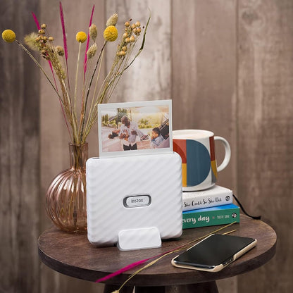 INSTAX LINK Wide Smartphone Printer, Ash White