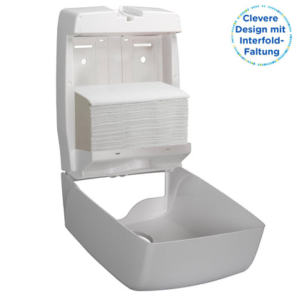 Kleenex Ultra Large Paper Towels with Interfold V-Fold 6778, 2-ply paper towels, FSC paper, 15 packs x 124 towels (1,860 fold towels), compatible with standard paper towel dispensers.