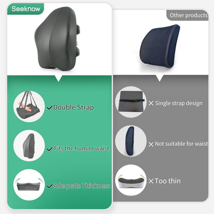 Lumbar support cushion office chair back support cushion for chair car seat back support ergonomic back cushion desk chair back support back pain backrest lumbar support.