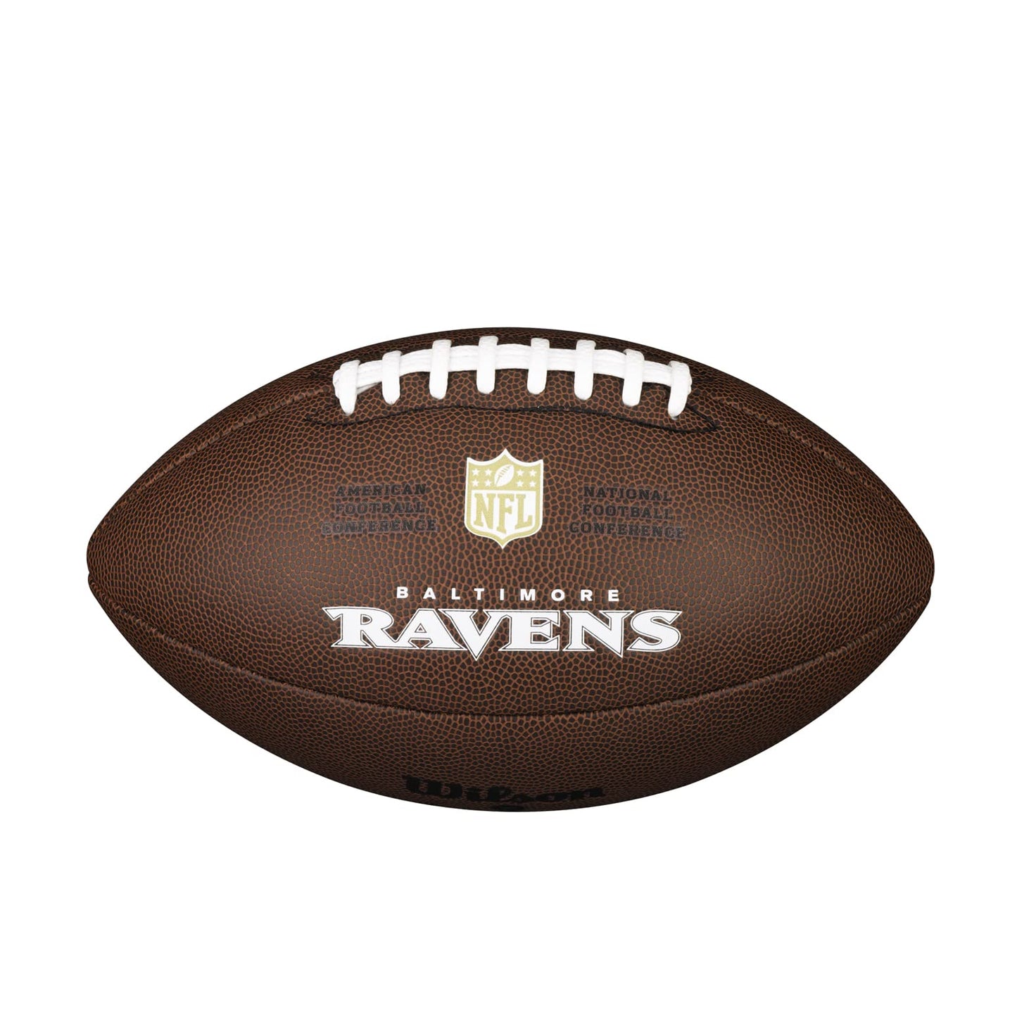Wilson American Football NFL TEAM LOGO, Official Size, Composite Leather, Baltimore Ravens