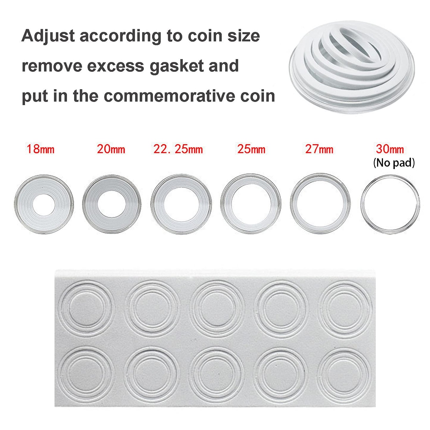 Wooden coin capsule holder, coin storage box, coin collection holder with lock, coin collector organizer, container, coin display for 40 coins and 100 banknotes.