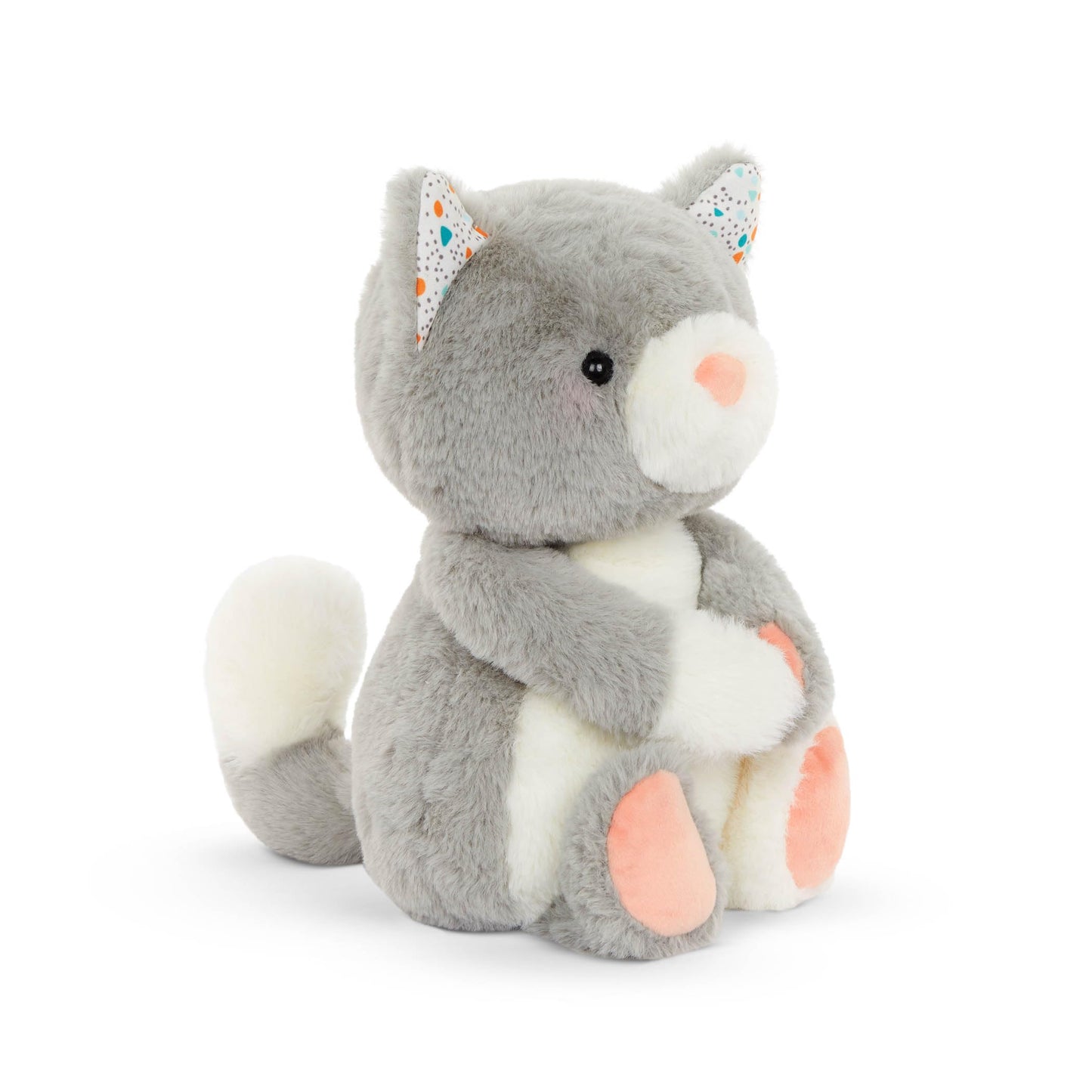 B. Toys - Cloudy Cosmo - Plush Cat - Stuffed Animal - Super Soft Kitty - Easy to Wash - 0 Months +
