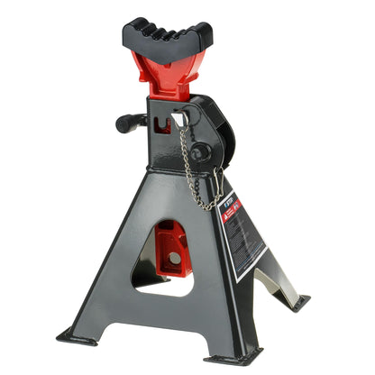 2X Jack stands with rubber - 3T support stands - Height adjustable from 295 mm to 425 mm - Jack stand base - Car stands for vehicles - Support foot