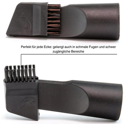 Ash vacuum 20L 1650W fireplace vacuum with HEPA filter + 3X bag filter, 2m suction hose + 4 wheels vacuum cleaner ash vacuum for fireplace SN184