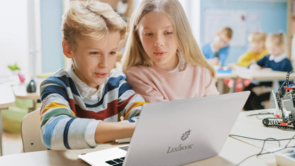 LEXIBOOK LAPTAB 10 laptop with touchscreen, designed for the whole family, educational and fun content, powered by Android, parental control, ultra-thin and lightweight (LT10ES).
