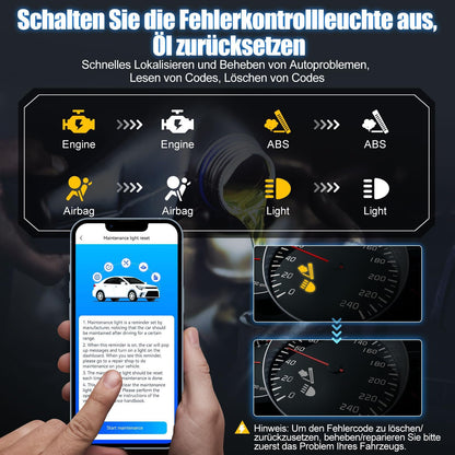 XTOOL AD20 Pro OBD2 diagnostic tool car scanner All System Scan, OBD2 code reader with DTC definition, Oil reset, 13+ languages, voltage detection, lifelong free updates, for iOS and Android.