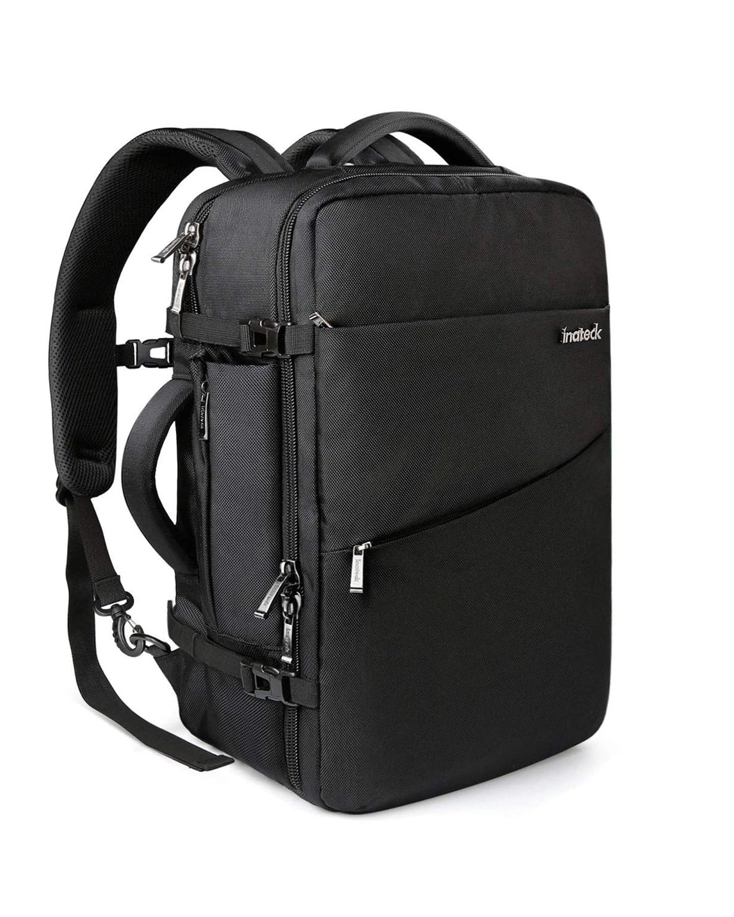 Inateck 40L Super Large Carry-on Travel Backpack Laptop Backpack for 15.6-17 Inch Notebooks, Flight Approved Cabin Backpack for Weekender.