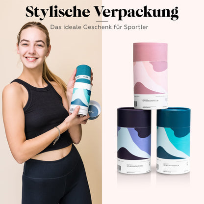 nujë Fitness Towel with Gift Packaging I with Pocket Microfiber I Sports Towel Gym I Extra Large & with Sleeve for all Equipment I Gym Towel I Gym Towel