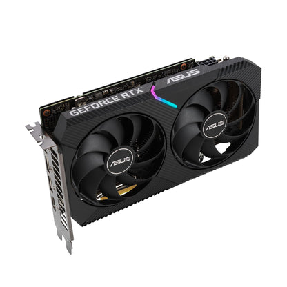 ASUS GeForce Dual RTX 3060 12GB V2 OC Edition Gaming Graphics Card (GDDR6 memory, PCIe 4.0, 1x HDMI 2.1, 3x DisplayPort 1.4a, DUAL-RTX3060-O12G-V2)