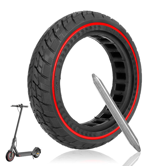 ULIP 50/75-6.1 Solid Scooter Tire 8.5 Inch High Elastic Solid Rubber Tire e Scooter Solid Tire for Xiaomi M365 Pro Pro2 1S MI3 and 8.5 Inch Scooter