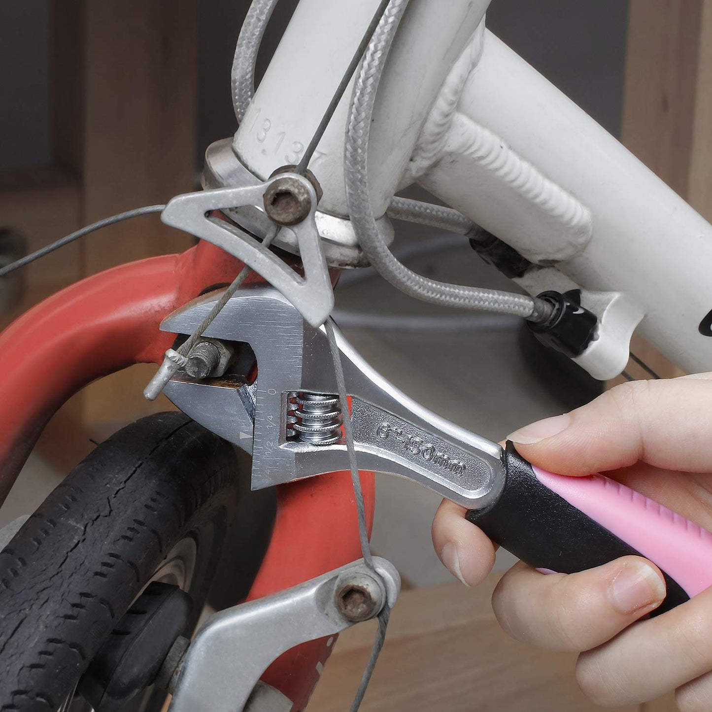 WORKPRO Pink Tool Set Pink 103 piece Household Tool Kit Repair with Bag, Ideal Gift for DIY Enthusiasts
