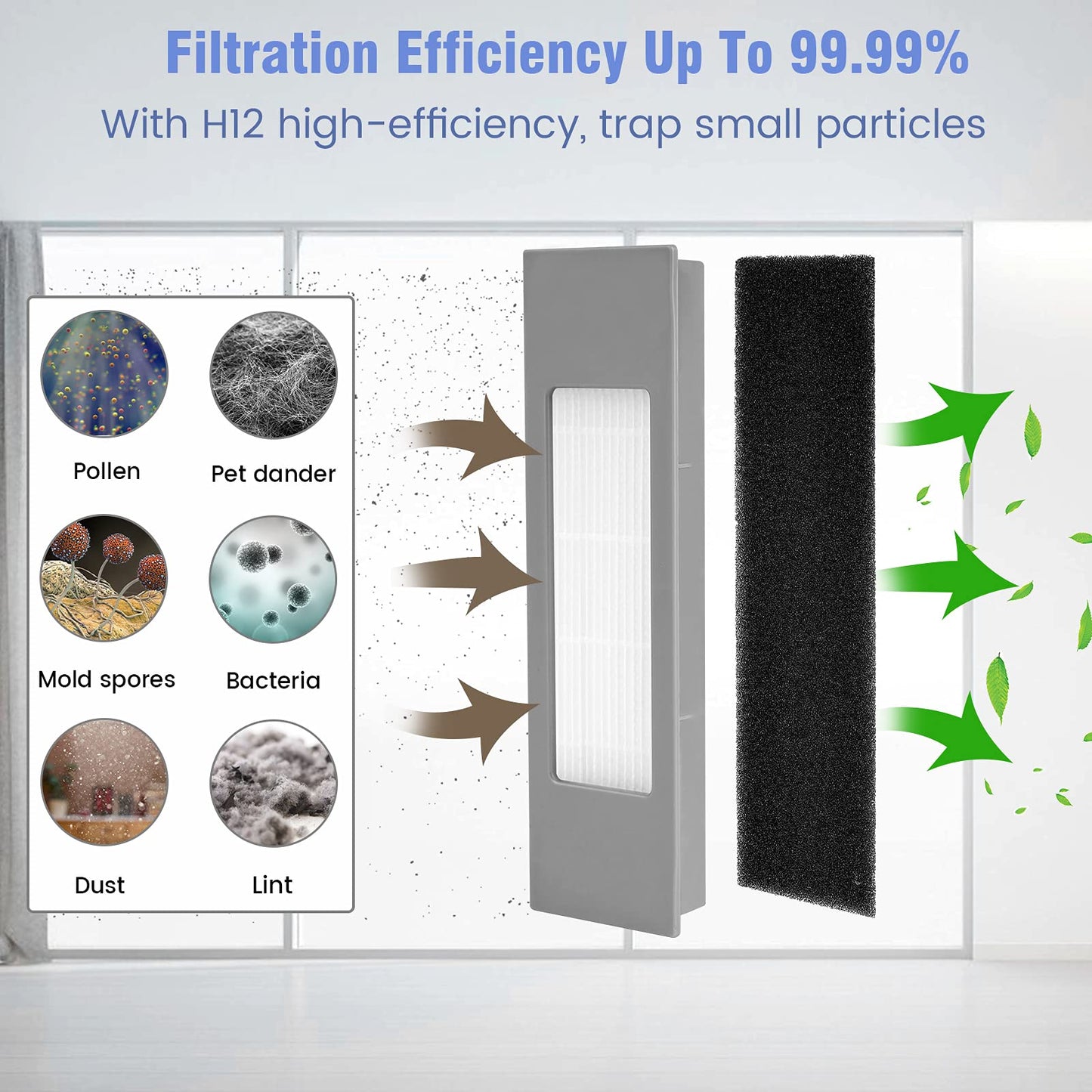 KGC 20 pieces replacement accessories for Ecovacs Deebot OZMO 950 920 vacuum robot, Yeedi 2 Hybrid robot vacuum, 1 main brush + 4 filters + 8 side brushes + 6 cleaning cloths + 1 cleaning brush