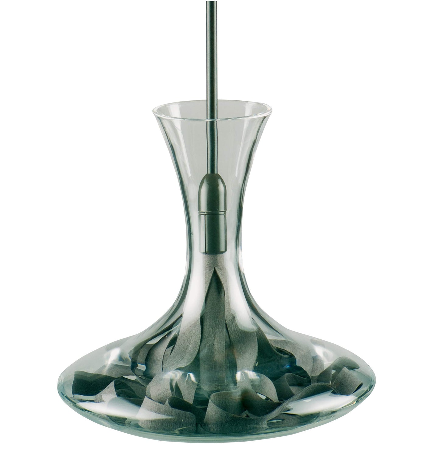 Decanter and vase dryer decanter cleaner from Evonell CleanTwister Color: anthracite