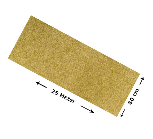 pemmiproducts Rodent Carpet 100% Hemp, sold by the meter, 0.80 m x 25.00 m x approx. 0.5 cm thick, Rodent Mat, Hemp Mat for rabbits, guinea pigs, rodents, Hemp mat.