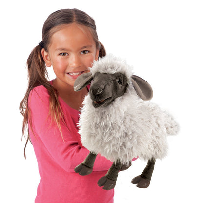 Folkmanis 3058 Bleating Sheep Plush Toy