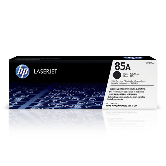 HP 85A (CE285A) Black Original Toner for HP LaserJet Pro P1102, P1106, M1132 MFP, M1212nf MFP, M1217nfw MFP