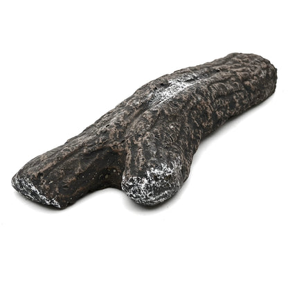 intergrill firewood imitation | Set of 4 ceramic decorative logs | Up to 1100°C | Logs for gas fire pits and gas fireplaces | Fireplace accessory | Natural