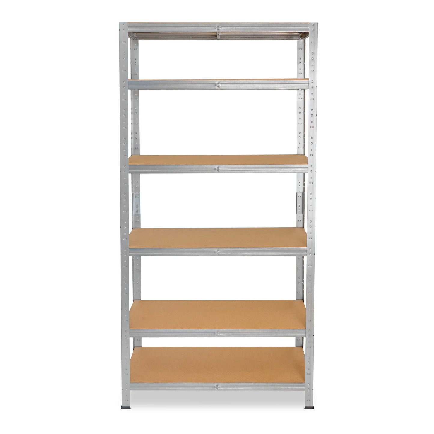shelfplaza® 200x60x40cm Home Heavy Duty Shelf galvanized/metal shelf with 6 shelves/basement shelf metal, garage shelf, workshop shelf or shelf storage shelf/boltless shelf metal with 145kg load capacity.